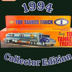 Sunoco Toy Tanker Truck 1994 Collectors Edition First Series Lights Sound NOS
